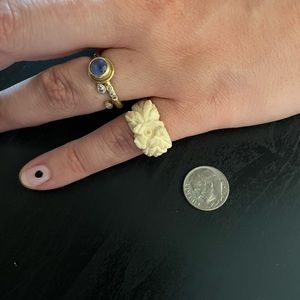 Vintage Bone Ring